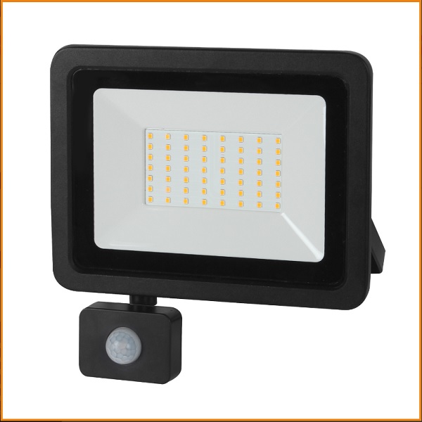 Proiettore Led 50W Luce Natura Con sensore Movimento 4250 Lumen